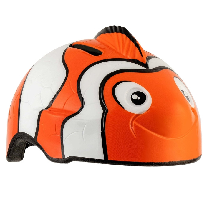 Crazy Safety Fisk Cykelhjälm - Orange (49-55cm49-55cm) (102001-01) i gruppen SPORT, FRITID & HOBBY / Sportutrustning / Cykeltillbehör / Hjälmar hos TP E-commerce Nordic AB (C94258)