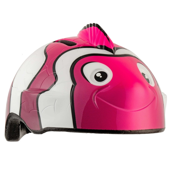 Crazy Safety Fisk Cykelhjälm - Rosa (49-55cm) (102001-02) i gruppen SPORT, FRITID & HOBBY / Sportutrustning / Cykeltillbehör / Hjälmar hos TP E-commerce Nordic AB (C94259)