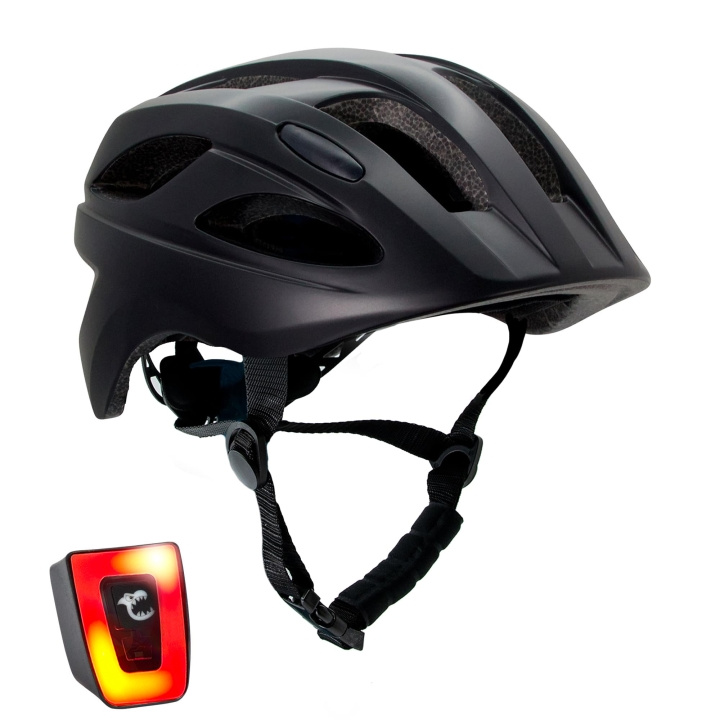 Crazy Safety S.W.A.T Cykelhjälm - Svart (54-58cm) (160101-01-01) i gruppen SPORT, FRITID & HOBBY / Sportutrustning / Cykeltillbehör / Hjälmar hos TP E-commerce Nordic AB (C94262)