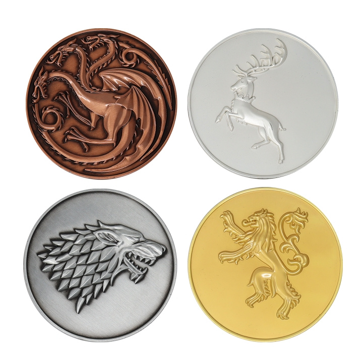 Fanatik Game of Thrones Limited Edition Sigil Medaljongsamling i gruppen SPORT, FRITID & HOBBY / Roliga prylar / Samlarobjekt hos TP E-commerce Nordic AB (C94301)