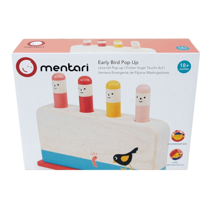 Mentari Tidig Fågel Pop Up - (MT7309) i gruppen LEKSAKER, BARN- & BABYPRODUKTER / Leksaker / Lekset hos TP E-commerce Nordic AB (C94362)