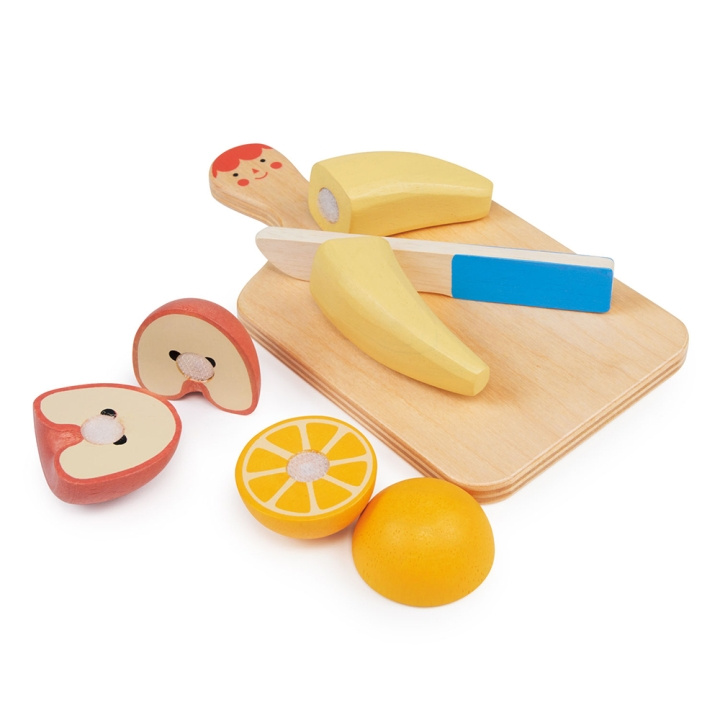 Mentari Skärbräda - Smiley frukt - (MT7408) i gruppen LEKSAKER, BARN- & BABYPRODUKTER / Leksaker / Lekset hos TP E-commerce Nordic AB (C94366)