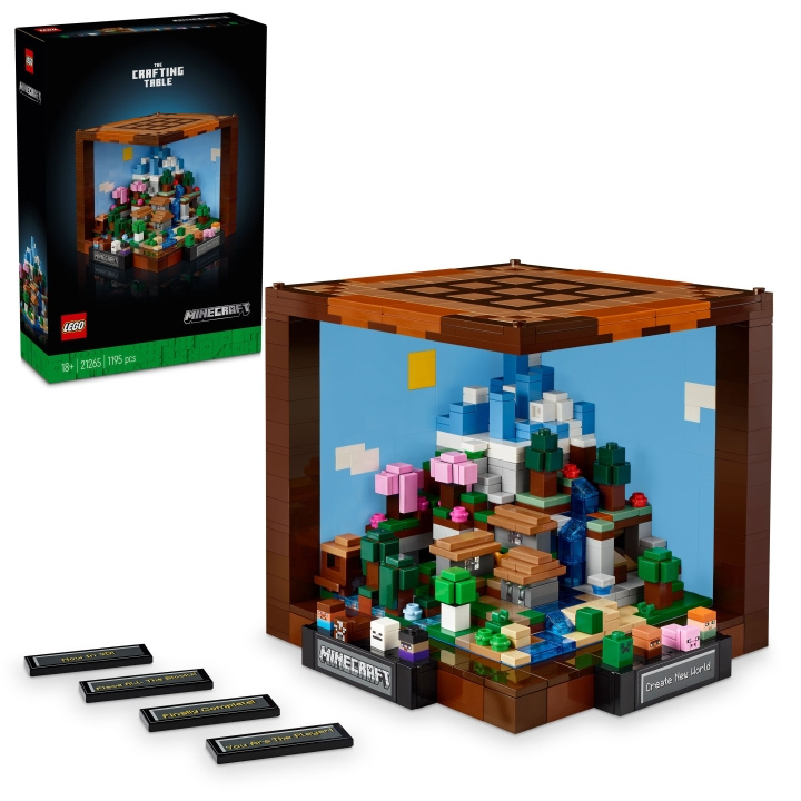 LEGO Minecraft - Hantverksbordet (21265) i gruppen LEKSAKER, BARN- & BABYPRODUKTER / Leksaker / Byggleksaker / Lego hos TP E-commerce Nordic AB (C94387)