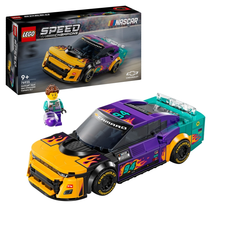 LEGO Speed Champions - NASCAR® Next Gen Chevrolet Camaro ZL1 (76935) i gruppen LEKSAKER, BARN- & BABYPRODUKTER / Leksaker / Byggleksaker / Lego hos TP E-commerce Nordic AB (C94394)