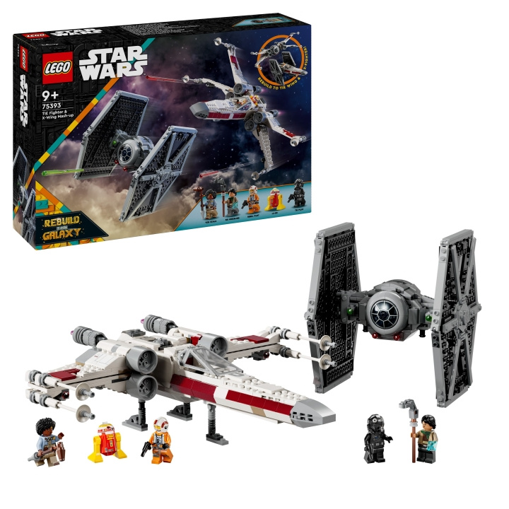 LEGO Star Wars TM - TIE Fighter & X-Wing Mash-up (75393) i gruppen LEKSAKER, BARN- & BABYPRODUKTER / Leksaker / Byggleksaker / Lego hos TP E-commerce Nordic AB (C94395)