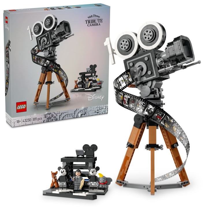 LEGO Disney Classic - Walt Disney Tribute-kamera (43230) i gruppen LEKSAKER, BARN- & BABYPRODUKTER / Leksaker / Byggleksaker / Lego hos TP E-commerce Nordic AB (C94400)