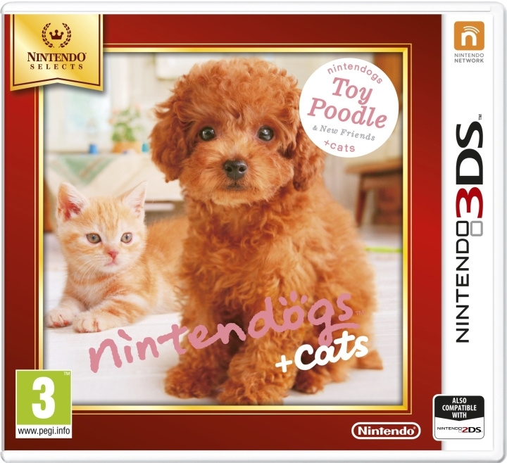 Nintendogs and Cats 3D: Toy Poodle (3DS) i gruppen HEMELEKTRONIK / Spelkonsoler & Tillbehör / Nintendo 3DS hos TP E-commerce Nordic AB (C94420)