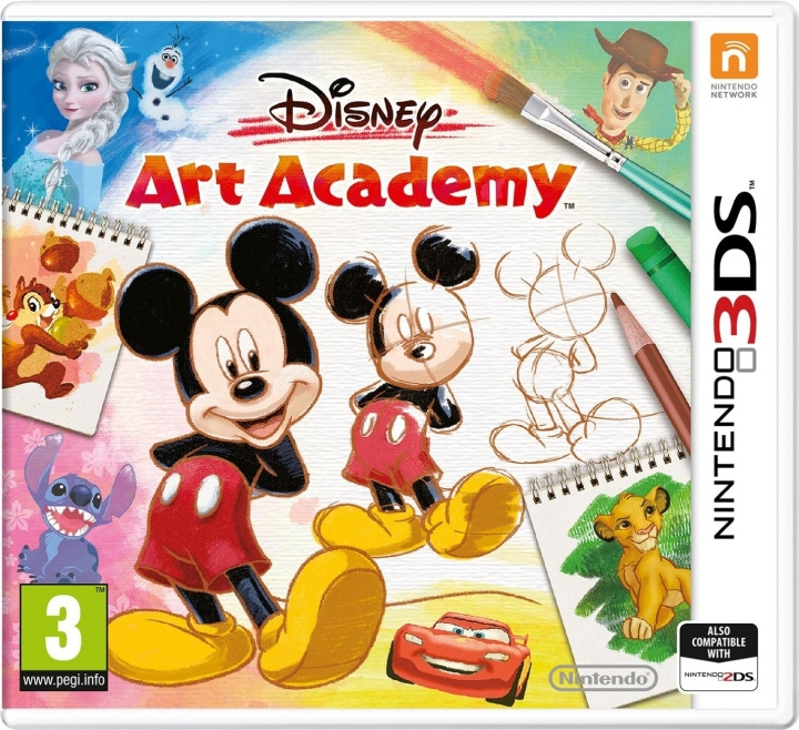 Nintendo Disney Art Academy (3DS) i gruppen HEMELEKTRONIK / Spelkonsoler & Tillbehör / Nintendo 3DS hos TP E-commerce Nordic AB (C94425)