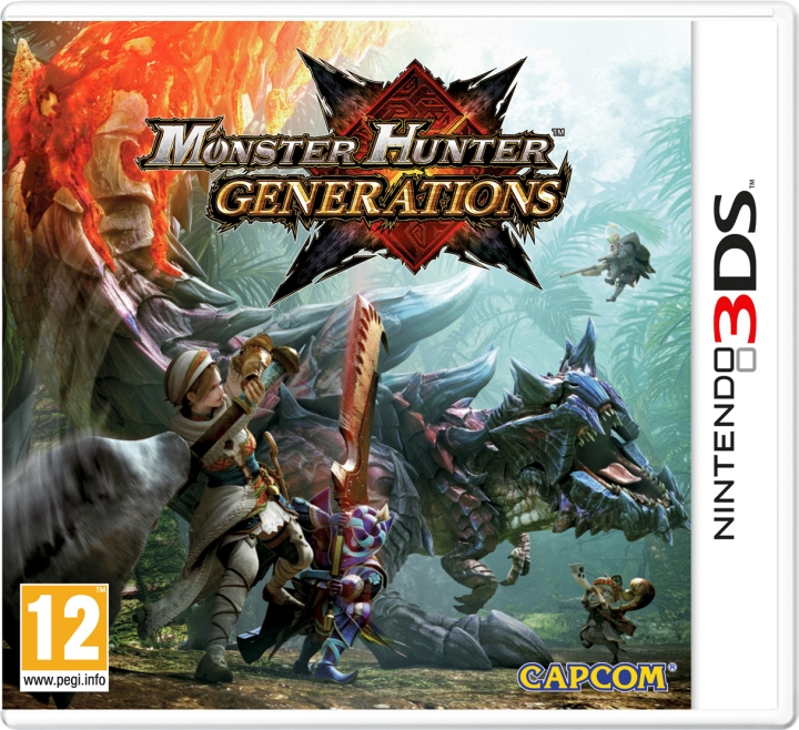 Capcom Monster Hunter: Generations (3DS) i gruppen HEMELEKTRONIK / Spelkonsoler & Tillbehör / Nintendo 3DS hos TP E-commerce Nordic AB (C94426)