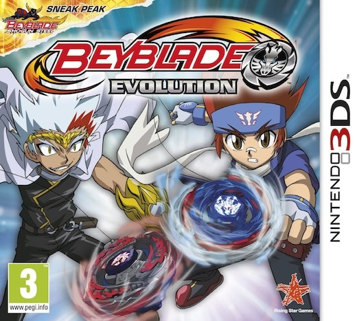 Rising Star Beyblade Evolution (3DS) i gruppen HEMELEKTRONIK / Spelkonsoler & Tillbehör / Nintendo 3DS hos TP E-commerce Nordic AB (C94432)