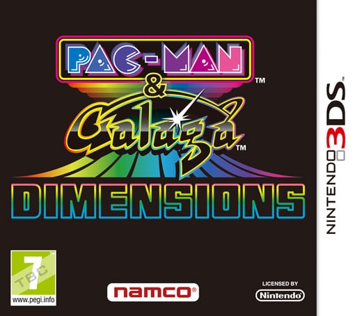 Namco Bandai Pac-Man & Galaga Dimensions (3DS) i gruppen HEMELEKTRONIK / Spelkonsoler & Tillbehör / Nintendo 3DS hos TP E-commerce Nordic AB (C94434)