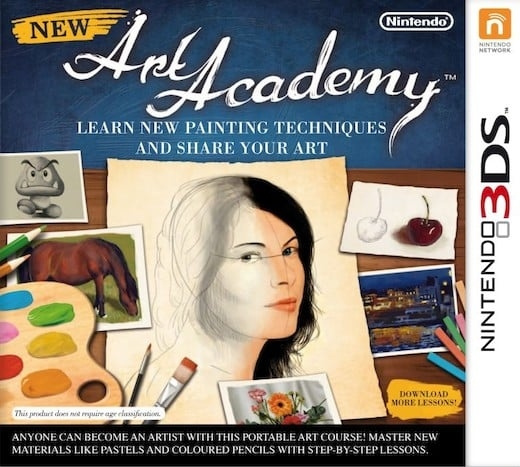 Nintendo New Art Academy (3DS) i gruppen HEMELEKTRONIK / Spelkonsoler & Tillbehör / Nintendo 3DS hos TP E-commerce Nordic AB (C94444)