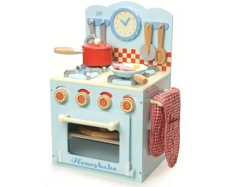 Le Toy Van Honeybake Oven and Hob Set (LTV265) i gruppen LEKSAKER, BARN- & BABYPRODUKTER / Leksaker / Lekset hos TP E-commerce Nordic AB (C94445)