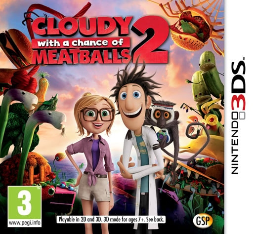 Cloudy with a Chance of Meatballs 2 (3DS) i gruppen HEMELEKTRONIK / Spelkonsoler & Tillbehör / Nintendo 3DS hos TP E-commerce Nordic AB (C94458)