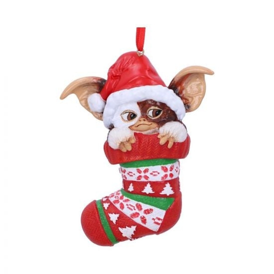 Nemesis Now Gremlins Gizmo i strumpan Hängande prydnad 12cm i gruppen HEM, HUSHÅLL & TRÄDGÅRD / Inredning / Julpynt hos TP E-commerce Nordic AB (C94463)