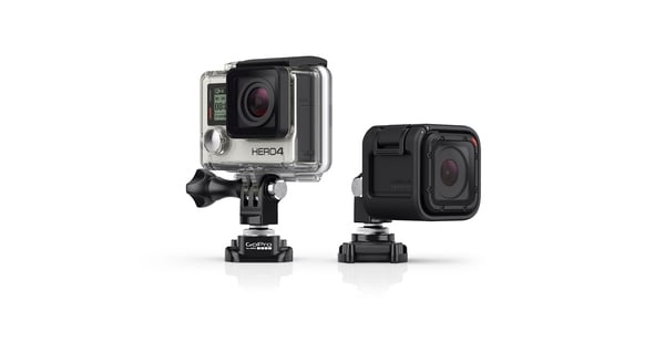 GoPro Svängbart fäste med kulled och spänne i gruppen SPORT, FRITID & HOBBY / Actionkameror & Tillbehör / Tillbehör till actionkameror hos TP E-commerce Nordic AB (C94469)