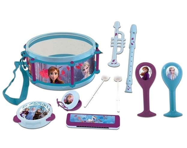 Lexibook Disney Frozen musikalisk uppsättning (K360FZ) i gruppen LEKSAKER, BARN- & BABYPRODUKTER / Musik, Sång & Bild / Musikinstrument hos TP E-commerce Nordic AB (C94481)