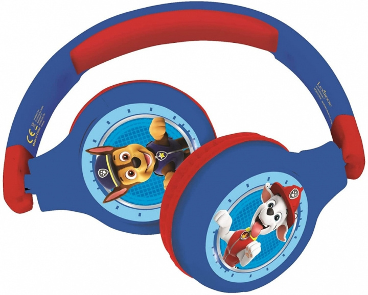 Lexibook Paw Patrol - 2 i 1 hopfällbara hörlurar (HPBT010PA) i gruppen HEMELEKTRONIK / Ljud & Bild / Hörlurar & Tillbehör / Hörlurar hos TP E-commerce Nordic AB (C94502)