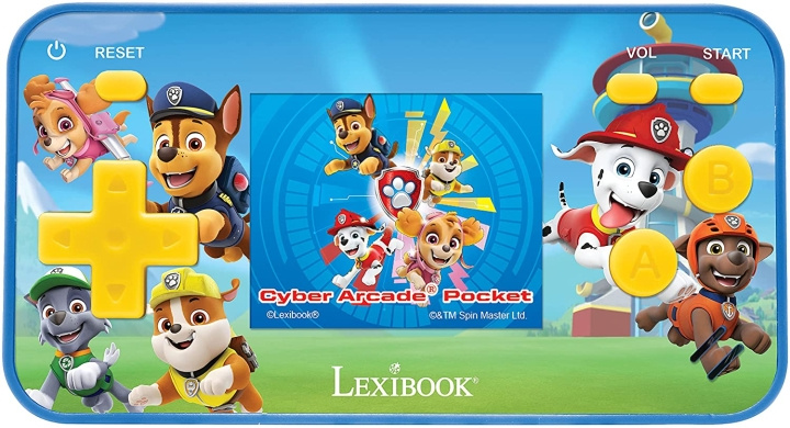 Lexibook Paw Patrol - Handhållen spelkonsol Cyber Arcade® Pocket (JL1895PA) i gruppen LEKSAKER, BARN- & BABYPRODUKTER / Leksaker / Elektronik & Media / Interaktiva leksaker hos TP E-commerce Nordic AB (C94533)