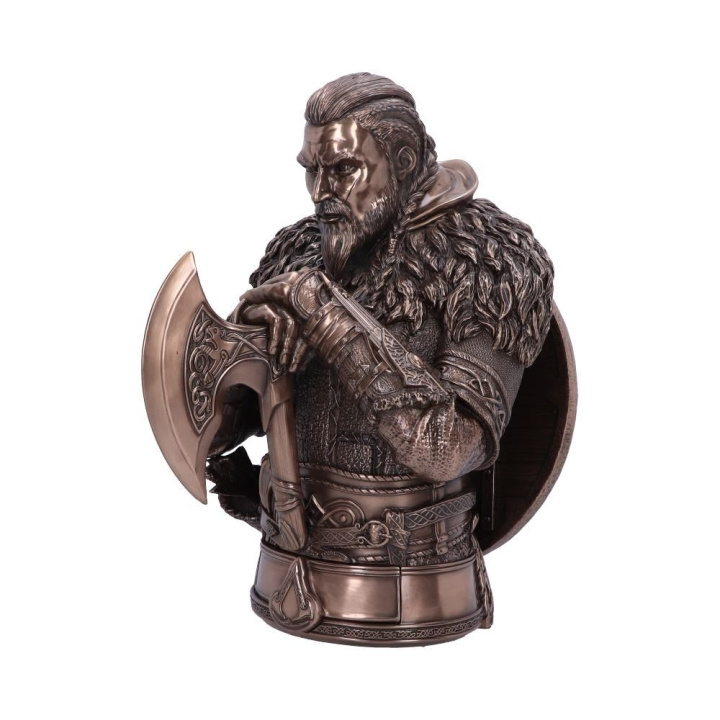 Nemesis Now Assassin\'s Creed Valhalla Eivor byst (brons) i gruppen SPORT, FRITID & HOBBY / Roliga prylar / Samlarobjekt hos TP E-commerce Nordic AB (C94600)