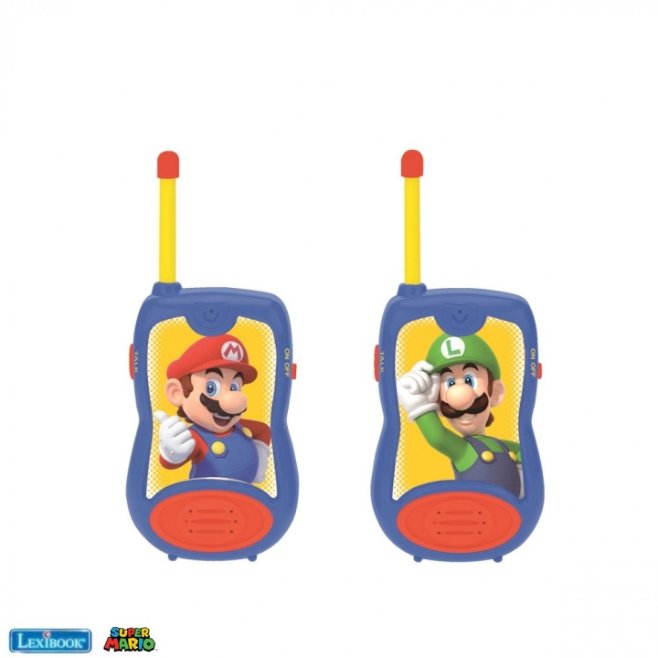 Lexibook Super Mario - Walkie Talkie (120 m) (20217) i gruppen LEKSAKER, BARN- & BABYPRODUKTER / Leksaker / Elektronik & Media / Övrig Elektronik & Media hos TP E-commerce Nordic AB (C94628)