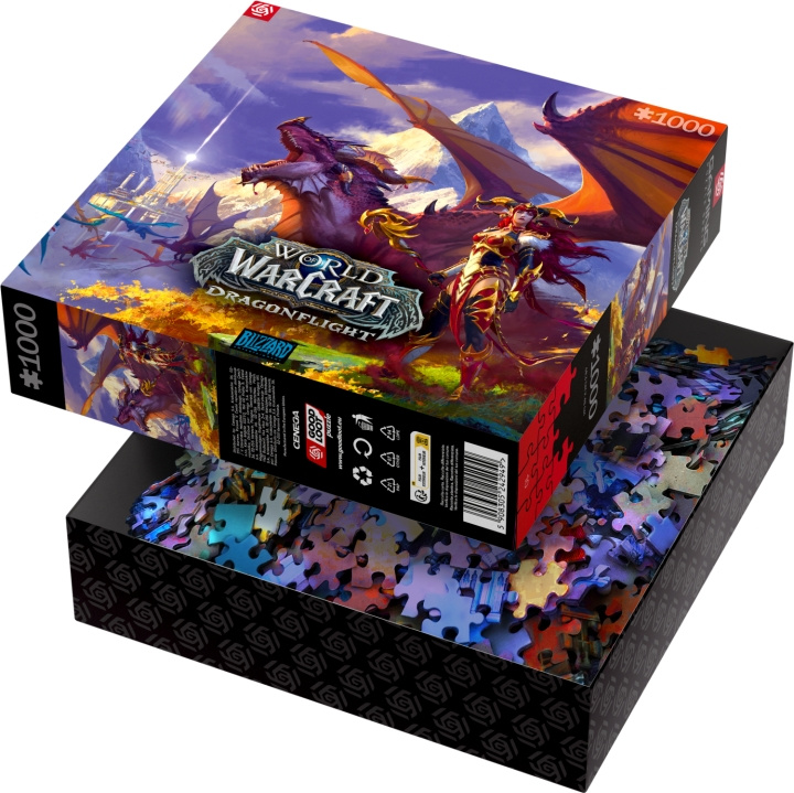 Good Loot Spelpussel: World of Warcraft Dragonflight Alexstrasza-pussel - 1000 i gruppen SPORT, FRITID & HOBBY / Hobby / Pussel hos TP E-commerce Nordic AB (C94647)