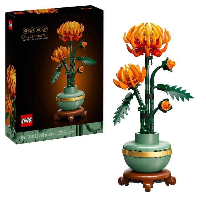 LEGO Botanical - Krysantemum (10368) i gruppen LEKSAKER, BARN- & BABYPRODUKTER / Leksaker / Byggleksaker / Lego hos TP E-commerce Nordic AB (C94651)