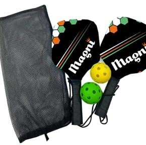 Magni Pickleball-set med 2 slagträn och 2 bollar (5604) i gruppen LEKSAKER, BARN- & BABYPRODUKTER / Uteleksaker / Sport & Spel hos TP E-commerce Nordic AB (C94670)