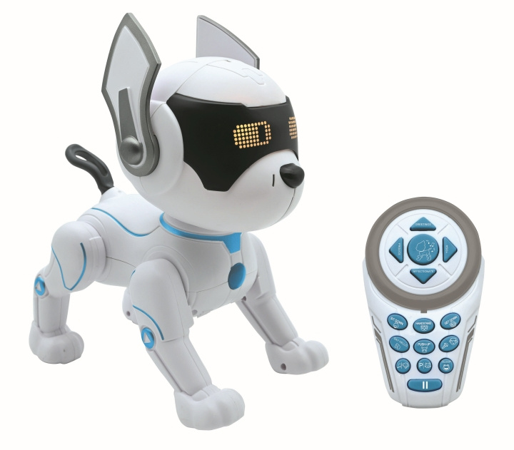 Lexibook Power Puppy Jr - Min smarta robotvalp (PUP01) i gruppen LEKSAKER, BARN- & BABYPRODUKTER / Radiostyrt / Övrigt radiostyrt hos TP E-commerce Nordic AB (C94686)