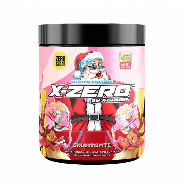 X-GAMER Energidryckspulver X-Zero 160 gram Skumtomte i gruppen DATORER & KRINGUTRUSTNING / Gaming / Energidryck för Gamers hos TP E-commerce Nordic AB (C94709)