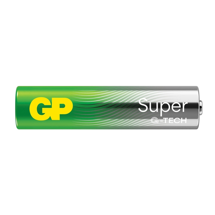 GP Batteri Super Alkaline AAA LR03 4-Pack i gruppen HEMELEKTRONIK / Batterier & Laddare / Batterier / AAA hos TP E-commerce Nordic AB (C94736)