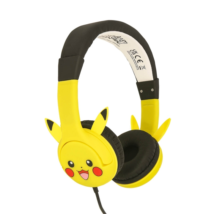 POKEMON Hörlurar POKEMON Med Öron On-Ear 85dB Trådbunden i gruppen HEMELEKTRONIK / Ljud & Bild / Hörlurar & Tillbehör / Hörlurar hos TP E-commerce Nordic AB (C94772)