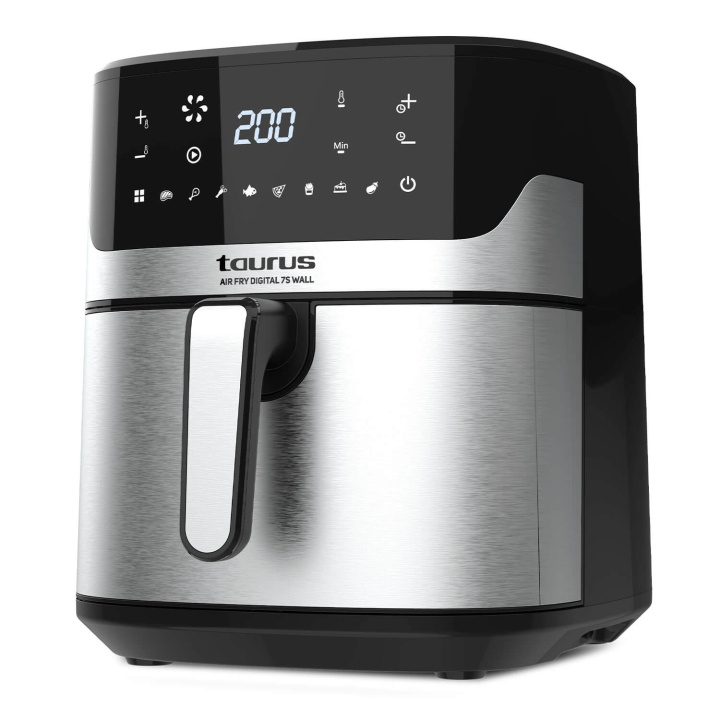 Taurus Air Fryer Digital 7S Vägg 6.5L i gruppen HEM, HUSHÅLL & TRÄDGÅRD / Hushållsmaskiner / Airfryers & fritöser hos TP E-commerce Nordic AB (C94799)