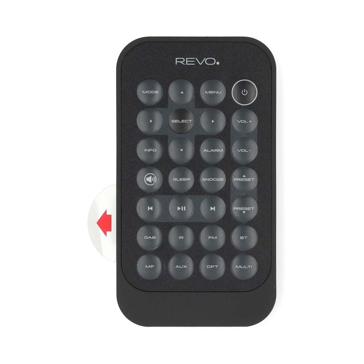 REVO Remote Control (small) SuperSystem i gruppen HEMELEKTRONIK / Ljud & Bild / TV & Tillbehör / Fjärrkontroller hos TP E-commerce Nordic AB (C94824)