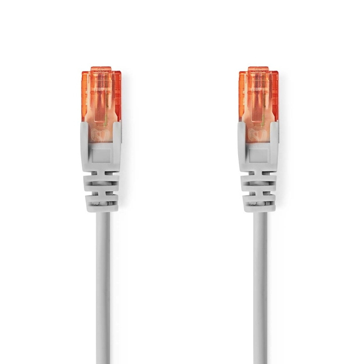 Nedis CAT6 Nätverkskabel | RJ45 hane | RJ45 hane | U/UTP | 0.25 m | Rund | PVC | Grå | Label i gruppen DATORER & KRINGUTRUSTNING / Datorkablar / Nätverkskablar / Cat6 hos TP E-commerce Nordic AB (C94830)