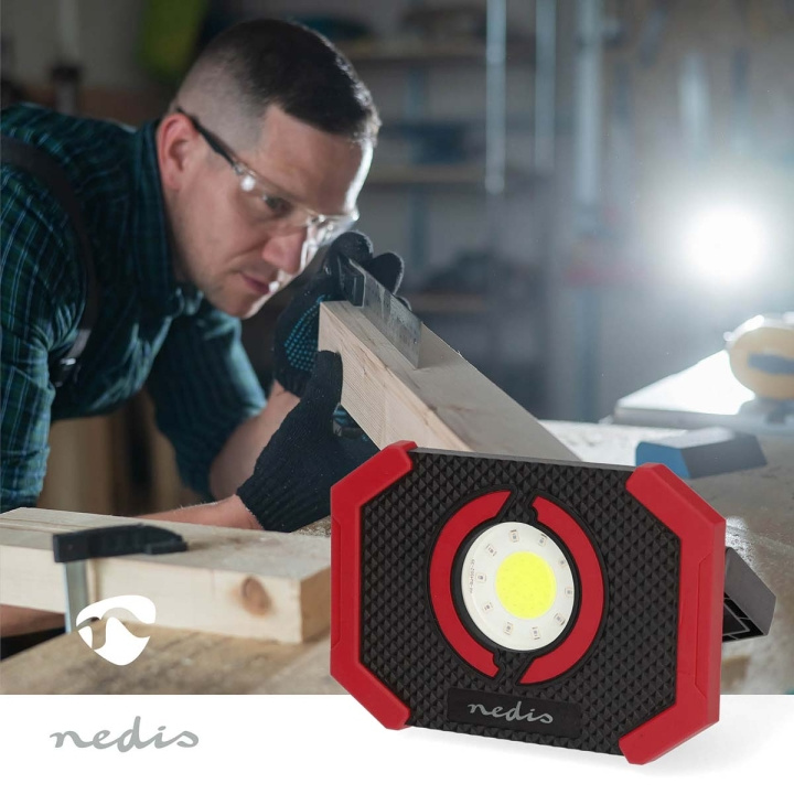 Nedis Rechargeable COB LED work light i gruppen HEM, HUSHÅLL & TRÄDGÅRD / El & Belysning / Arbetsbelysning hos TP E-commerce Nordic AB (C94838)