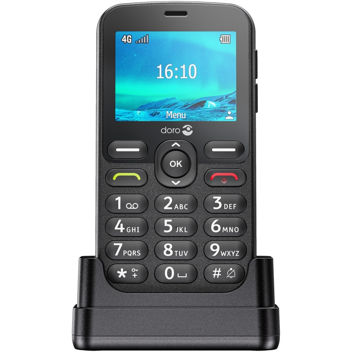 Doro 1881 4G Svart i gruppen SMARTPHONE & SURFPLATTOR / Mobiltelefoner & smartphones hos TP E-commerce Nordic AB (C94872)