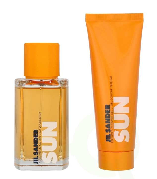 Jil Sander Sun Women Giftset 150 ml Edp Spray 75ml/Shower Gel 75ml i gruppen SKÖNHET & HÄLSA / Presentkit / Presentkit För Henne hos TP E-commerce Nordic AB (C94988)