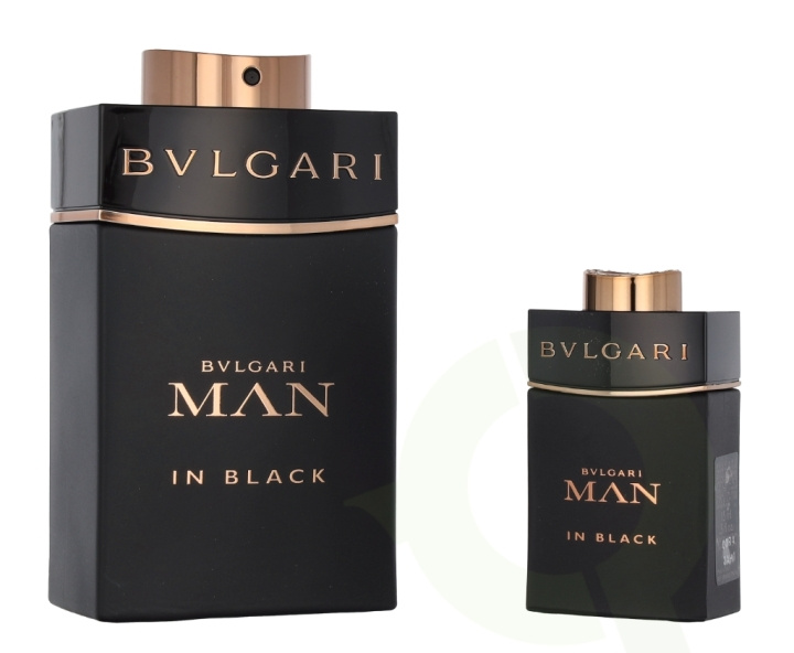 Bvlgari Man In Black Giftset 115 ml - Edp Spray 100ml + Edp Spray 15ml i gruppen SKÖNHET & HÄLSA / Presentkit / Presentkit För Honom hos TP E-commerce Nordic AB (C95000)