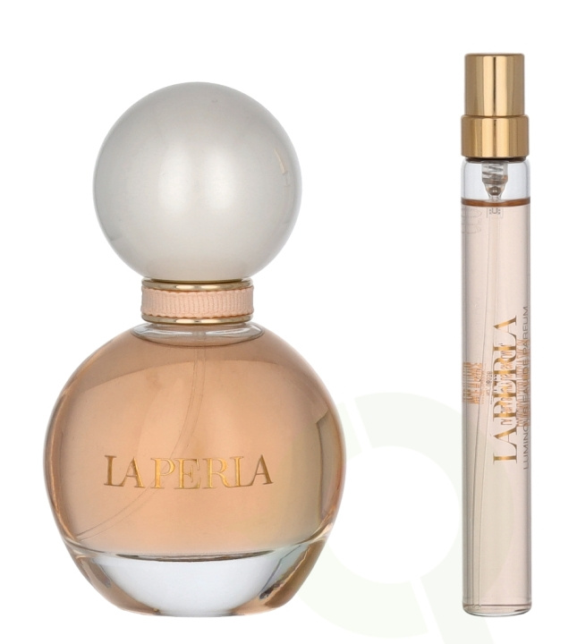 La Perla Luminous Giftset 60 ml Edp Spray 50ml/Edp Spray 10ml i gruppen SKÖNHET & HÄLSA / Presentkit / Presentkit För Henne hos TP E-commerce Nordic AB (C95008)