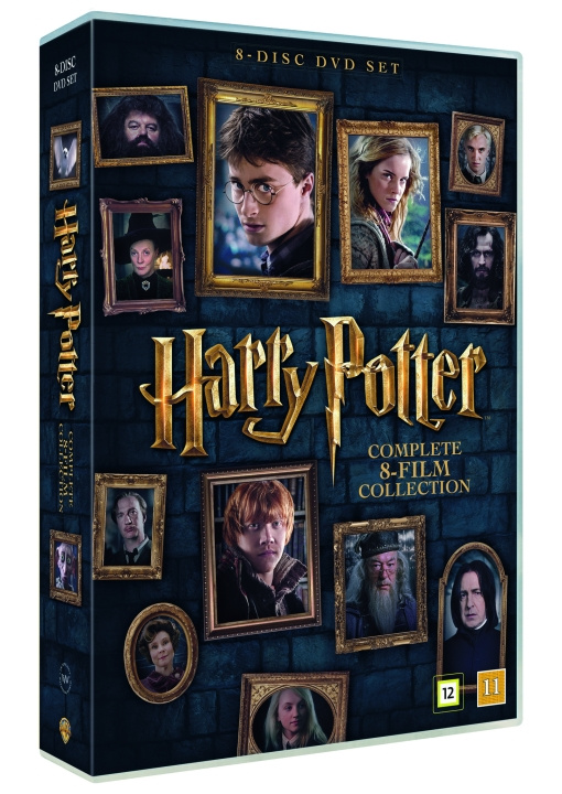 Harry Potter: Den kompletta 8-filmssamlingen (8-disc) - DVD i gruppen HEMELEKTRONIK / Ljud & Bild / TV & Tillbehör / Filmer / DVD hos TP E-commerce Nordic AB (C95045)