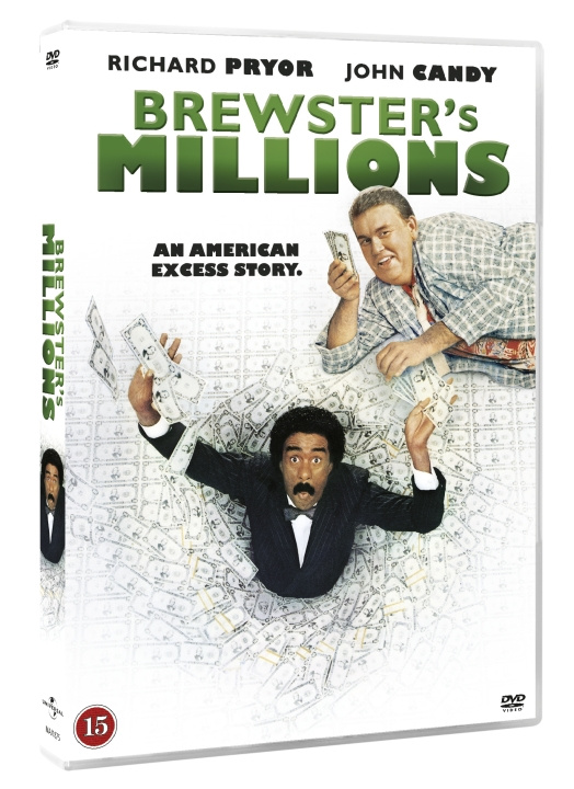 Brewster\'s Millions (1985) i gruppen HEMELEKTRONIK / Ljud & Bild / TV & Tillbehör / Filmer / DVD hos TP E-commerce Nordic AB (C95137)