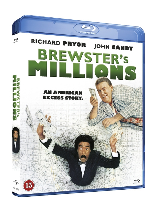 Brewster\'s Millions (1985) i gruppen HEMELEKTRONIK / Ljud & Bild / TV & Tillbehör / Filmer / Blu-ray hos TP E-commerce Nordic AB (C95138)