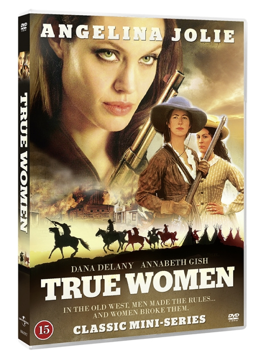 True Women (mini-series) DVD - starring Angelina Jolie, Dana Delany and Annabeth Gish i gruppen HEMELEKTRONIK / Ljud & Bild / TV & Tillbehör / Filmer / DVD hos TP E-commerce Nordic AB (C95154)