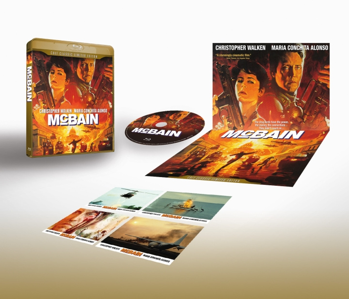 McBain Limited Edition Blu-Ray i gruppen HEMELEKTRONIK / Ljud & Bild / TV & Tillbehör / Filmer / Blu-ray hos TP E-commerce Nordic AB (C95215)