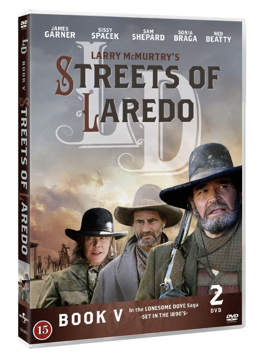 Streets Of Laredo (Mini series – 2 DVD box - book V) i gruppen HEMELEKTRONIK / Ljud & Bild / TV & Tillbehör / Filmer / DVD hos TP E-commerce Nordic AB (C95344)