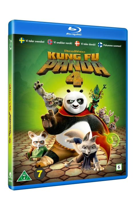 Kung Fu Panda 4 (Blu-ray) i gruppen HEMELEKTRONIK / Ljud & Bild / TV & Tillbehör / Filmer / Blu-ray hos TP E-commerce Nordic AB (C95366)