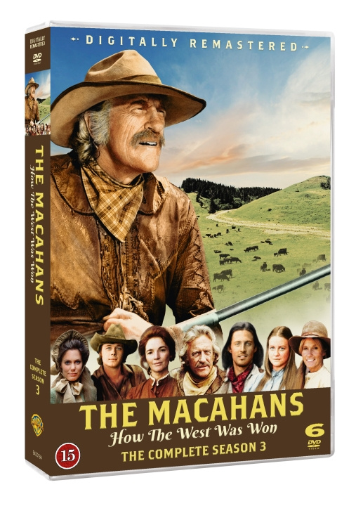 The Macahans - How The West Was Won season 3 i gruppen HEMELEKTRONIK / Ljud & Bild / TV & Tillbehör / Filmer / DVD hos TP E-commerce Nordic AB (C95398)