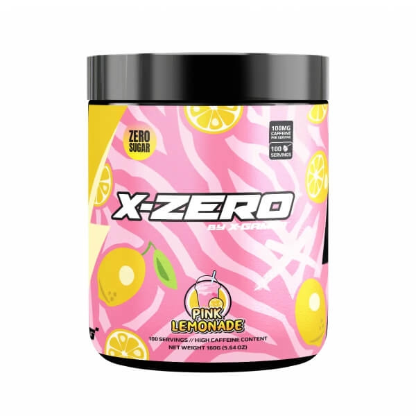 X-GAMER X-Zero 160 gram Pink Lemonade i gruppen DATORER & KRINGUTRUSTNING / Gaming / Energidryck för Gamers hos TP E-commerce Nordic AB (C95413)