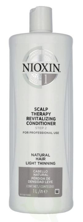 Nioxin System 1 Scalp Revitaliser Conditioner 1000 ml Step 2 i gruppen SKÖNHET & HÄLSA / Hår & Styling / Hårvårdsprodukter / Balsam hos TP E-commerce Nordic AB (C95525)